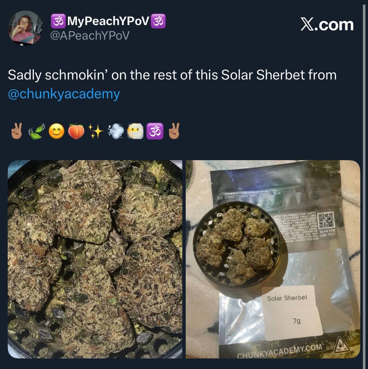 Customer review on X