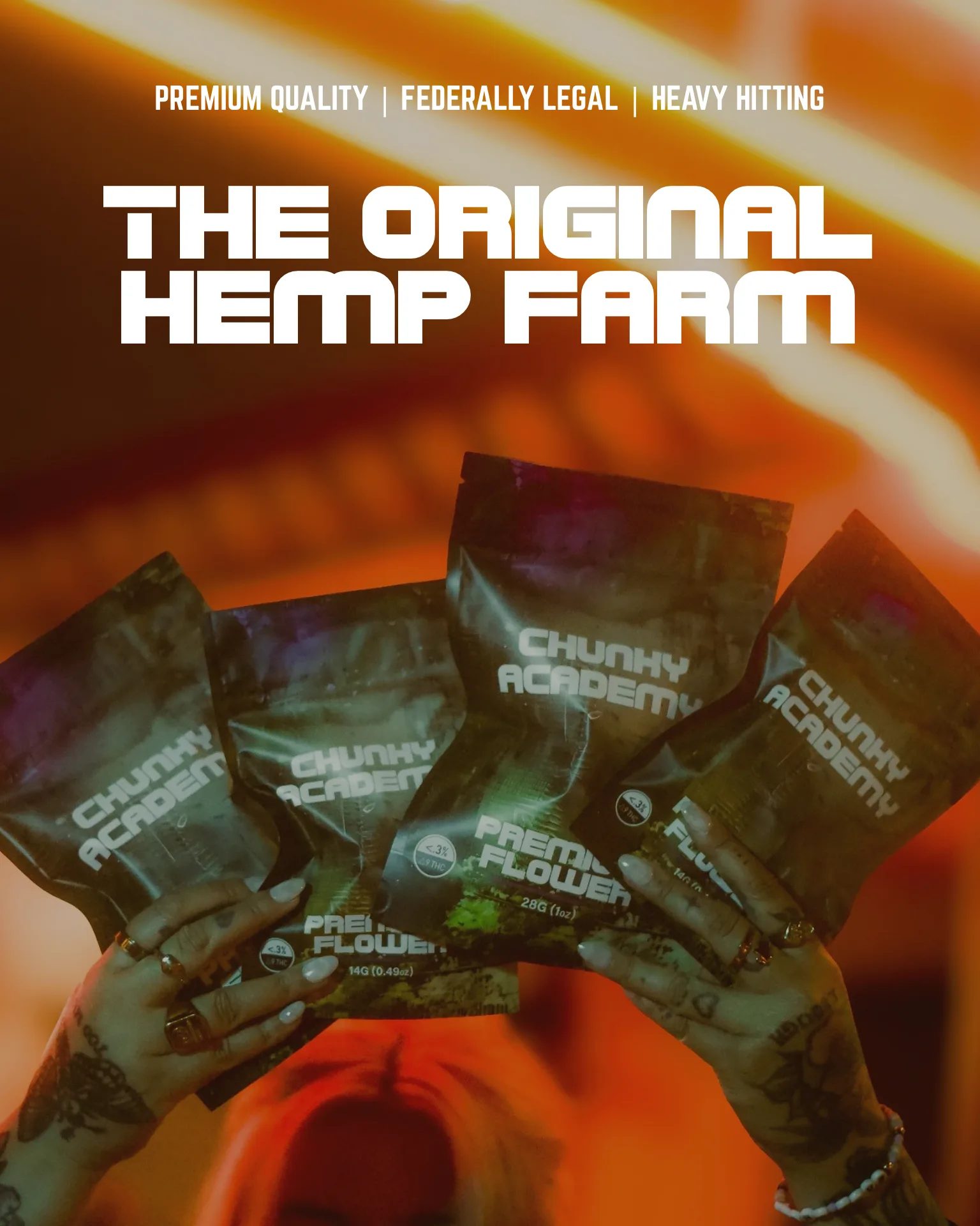 Chunky Academy farm in California - Premium THCa flower growing facility